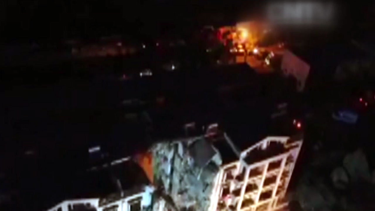 中 공동주택 가스관 폭발...4명 사망
