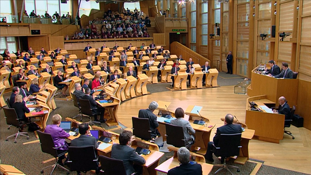 스코틀랜드 독립투표안 의회 통과