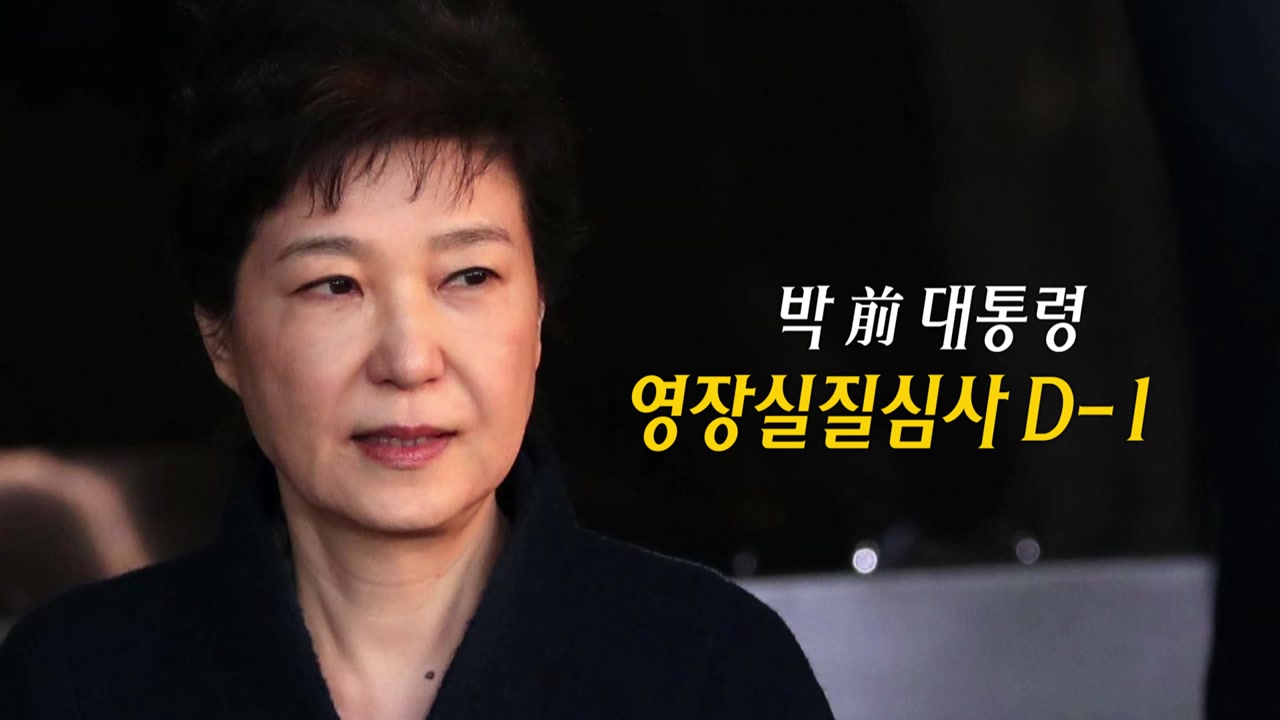 [영상] 박근혜 前 대통령 영장실질심사 D-1