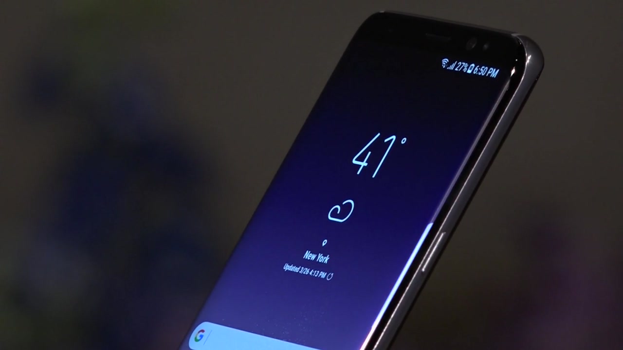삼성, 갤럭시 S8 공개...시원한 화면·가상비서 탑재
