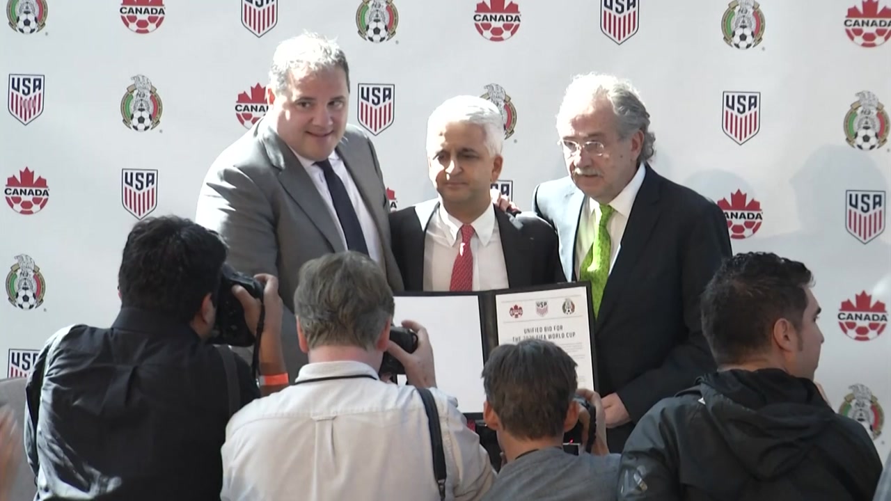 미국·캐나다·멕시코, 2026년 월드컵 공동유치 추진