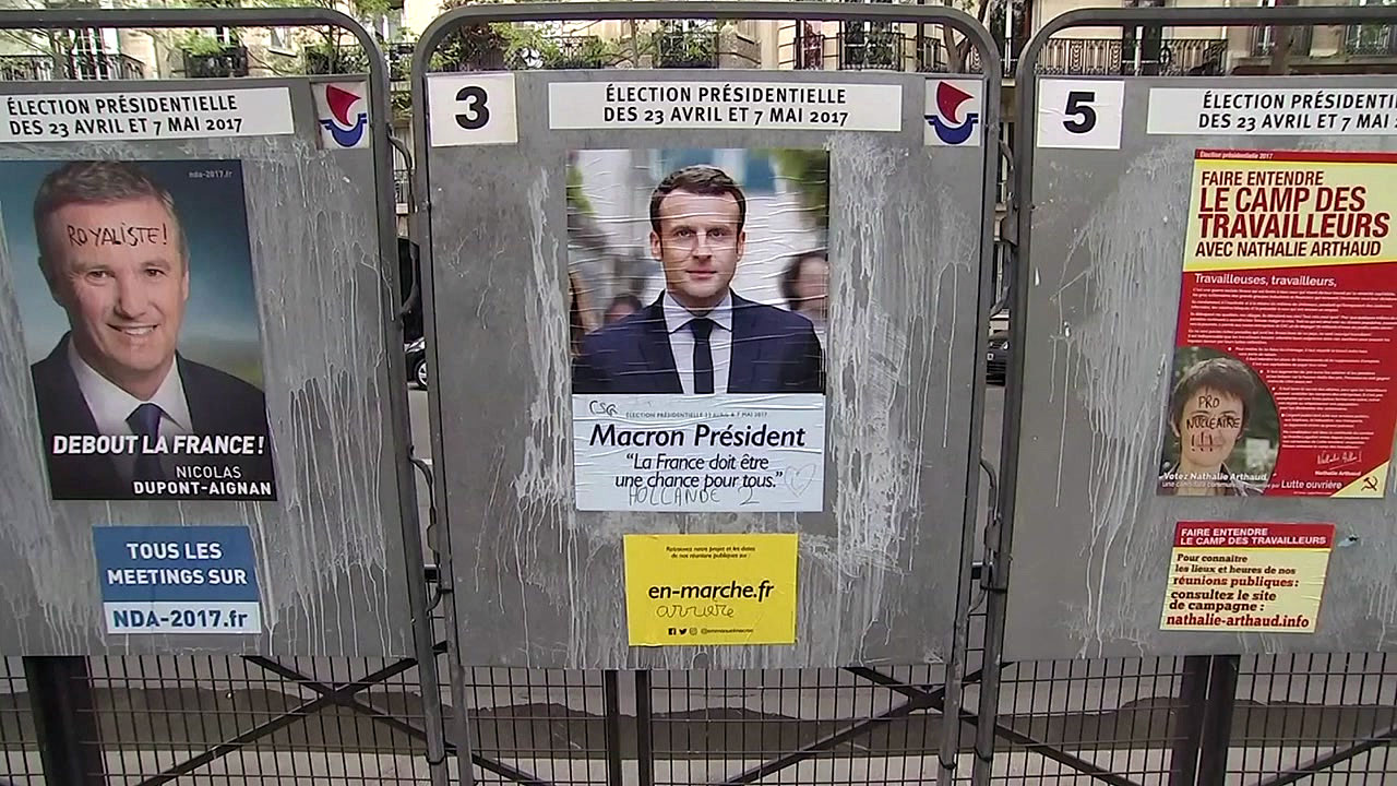 프랑스 대선 1차 투표 실시...극우·극좌 후보 결선행?