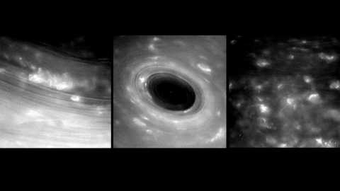 NASA, 토성 고리 근접사진 공개