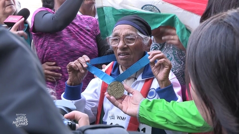 101살 할머니가 100M 달리기 금메달 딴 사연