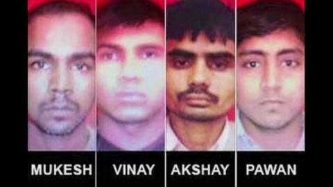 인도 버스 집단성폭행 범인들 사형 확정