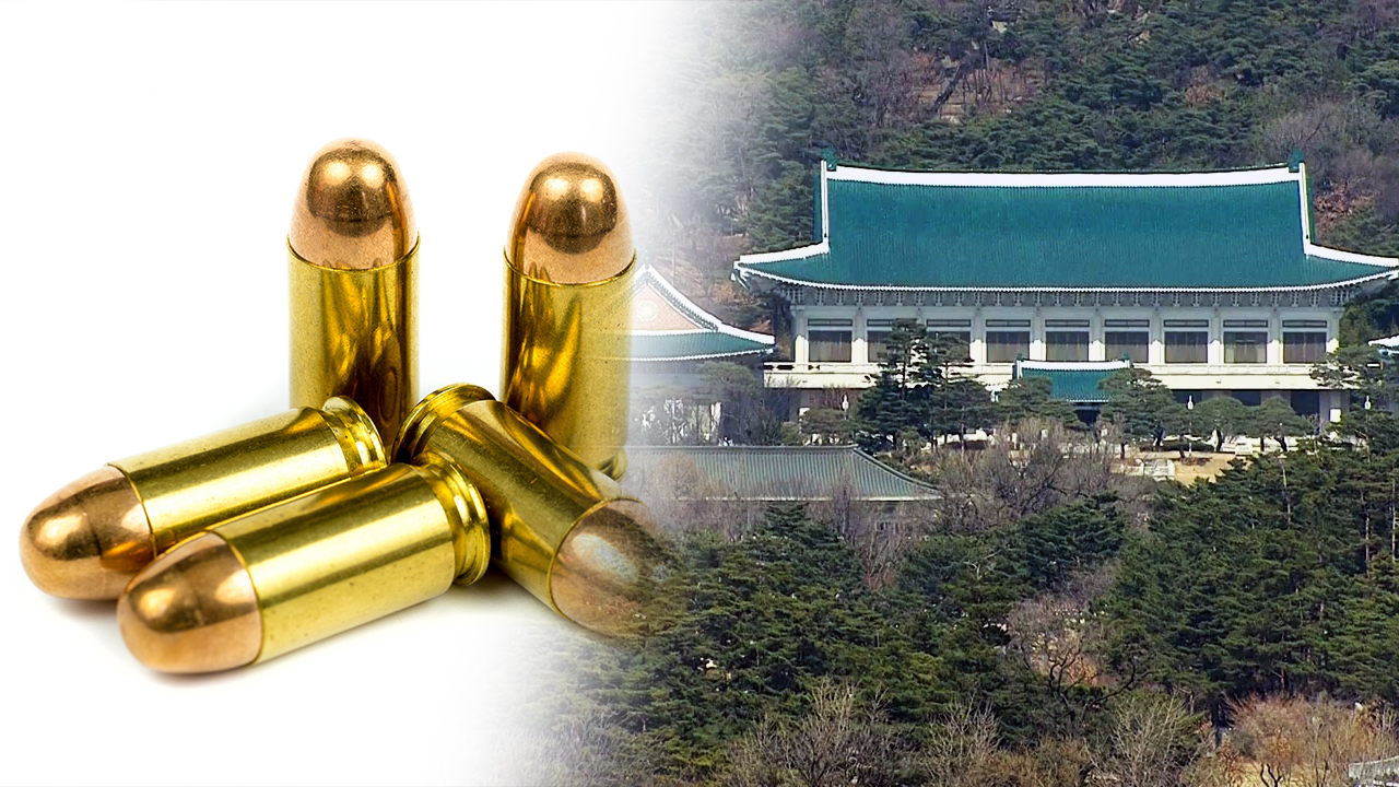 청와대 주변서 권총 실탄 갖고 있던 20대 검거