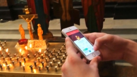 러시아 정교회에서 포켓몬고 게임하는 동영상 올린 블로거 유죄