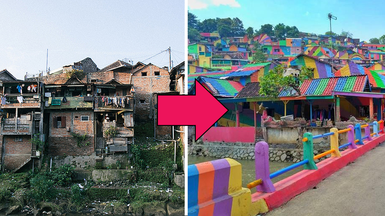 '인스타그램용 필수 여행지'가 된 인도네시아 마을
