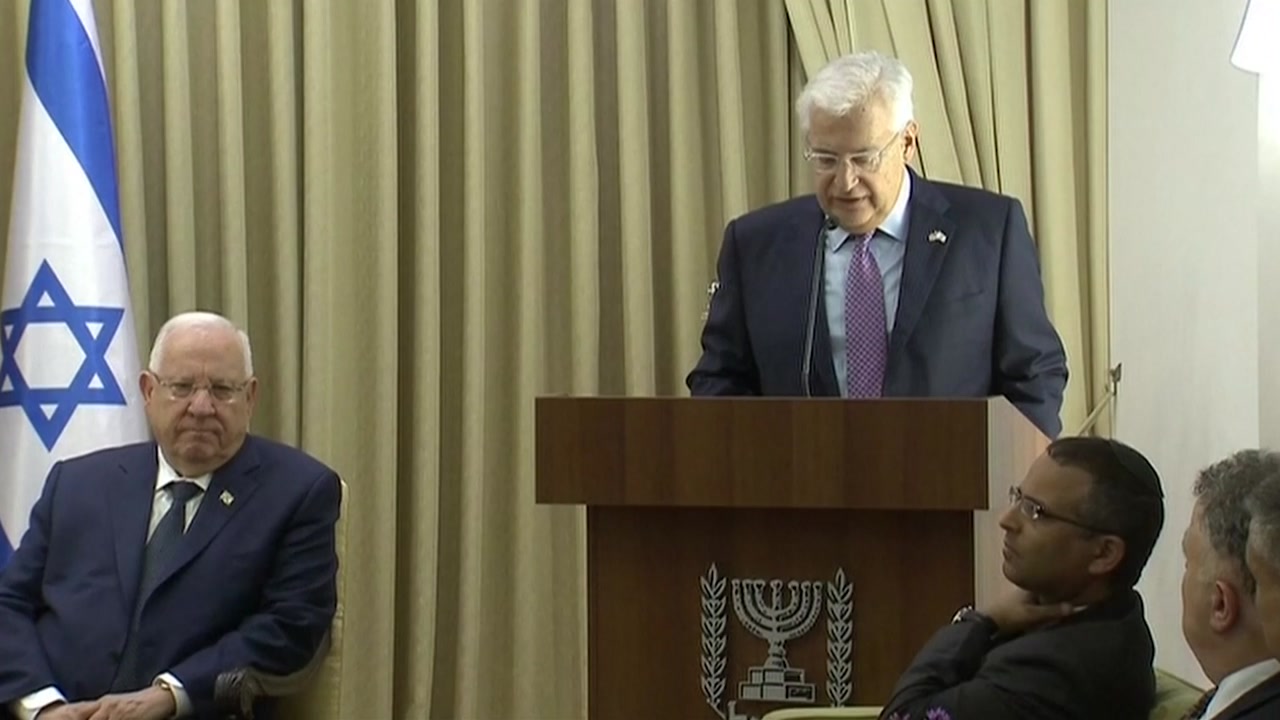 美·이스라엘, 미국 대사관 이전 놓고 갈등 양상