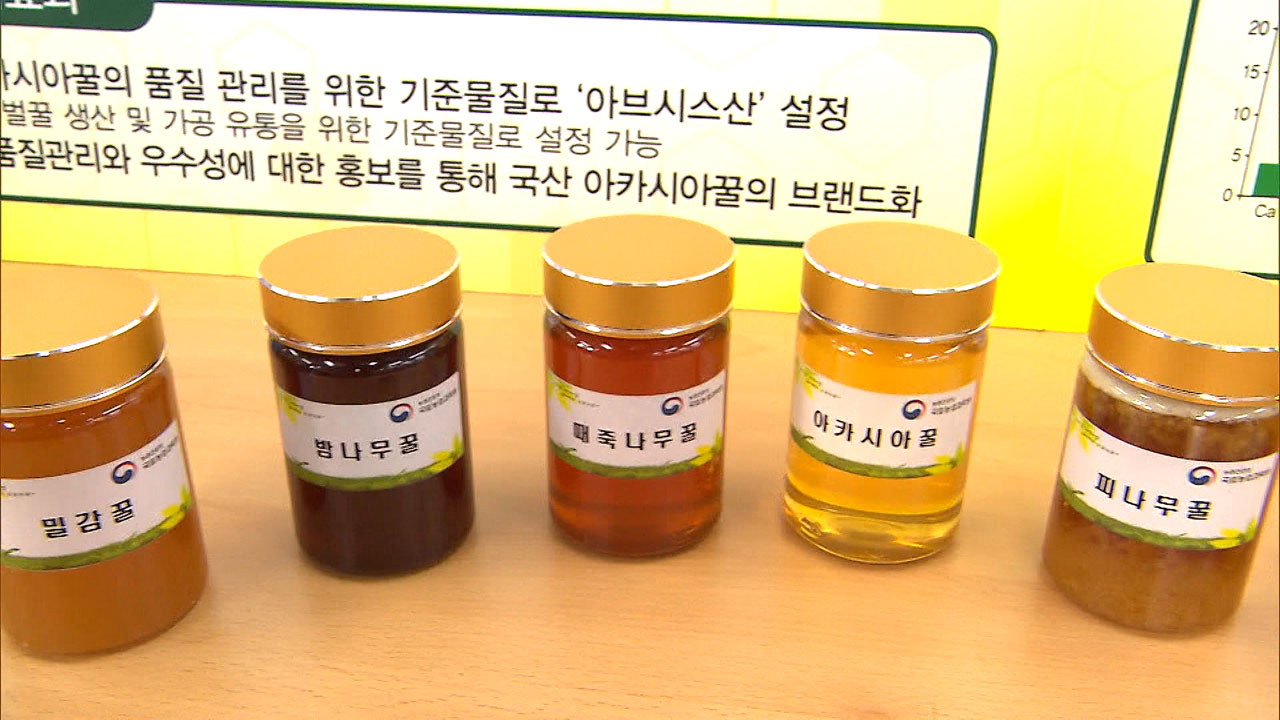 국산 아카시아 꿀, "헬리코박터균 억제 탁월"