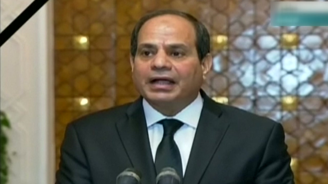 이집트 "콥트교도 총격에 보복...무장단체 공습"