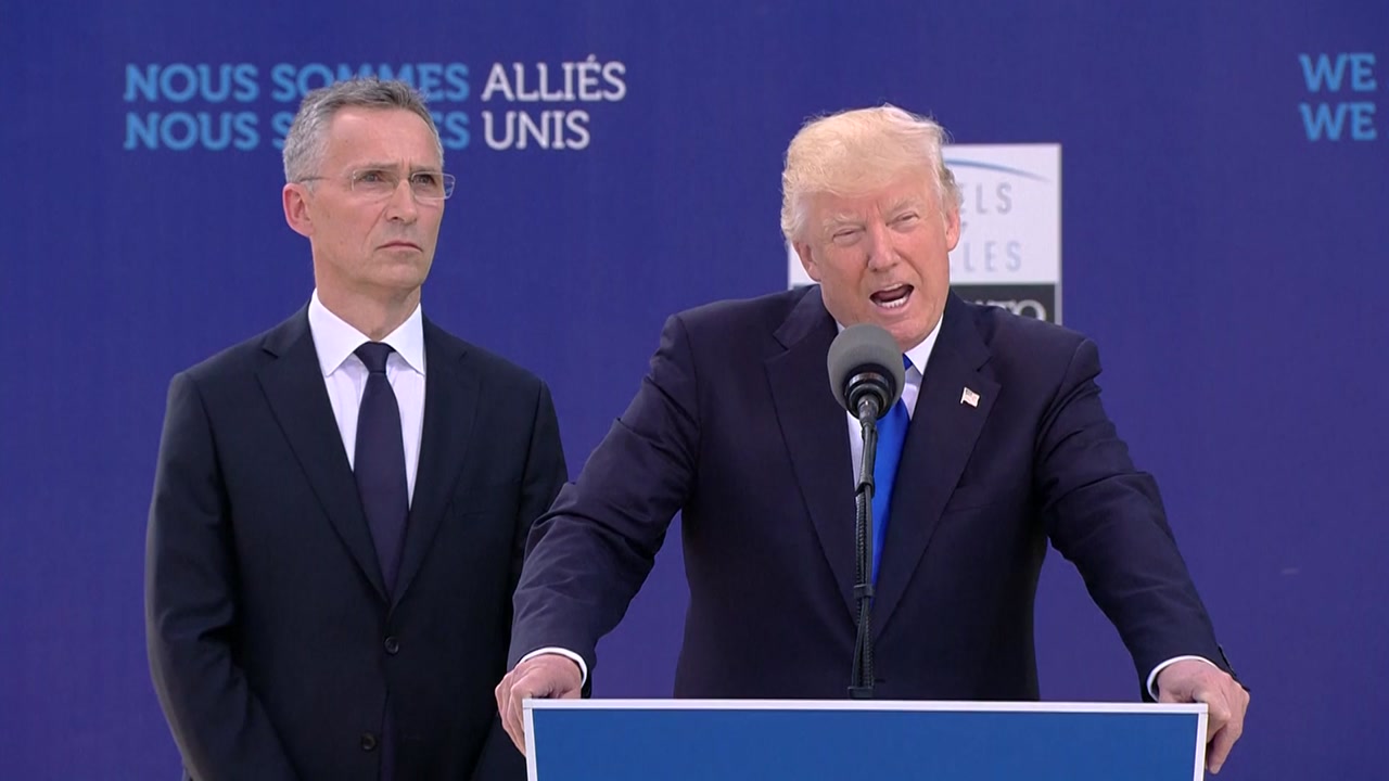 트럼프 "첫 순방 홈런 쳤다"...美·유럽 갈등 확산