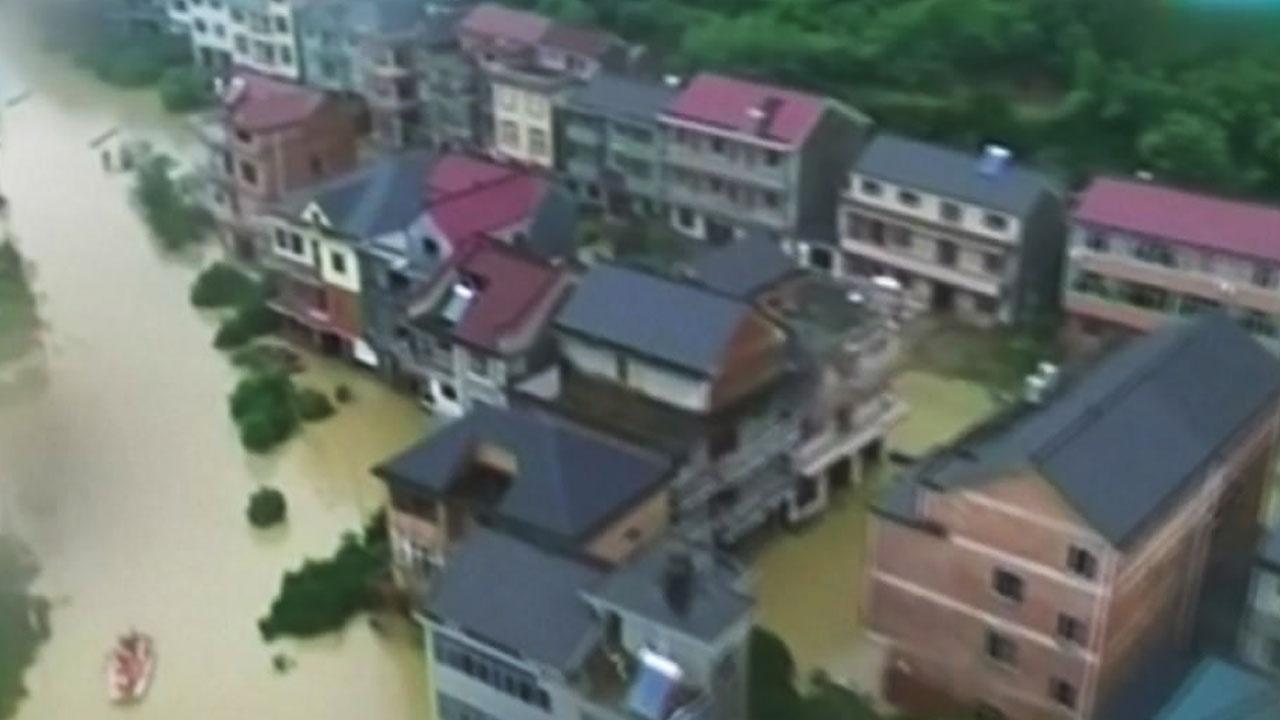 中중부 폭우로 이재민 속출...최소 39만 명 달해