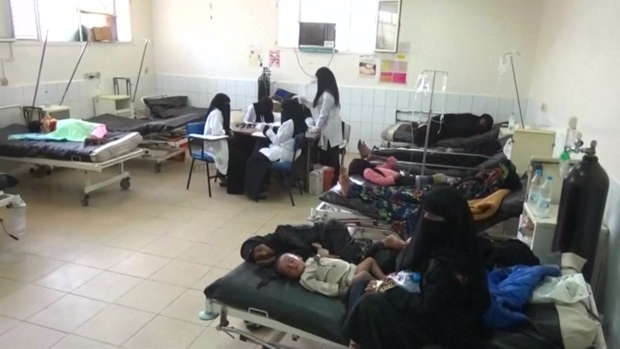 예멘, 3개월 동안 콜레라로 천8백 명 숨져..."사상 최악 콜레라 사태 우려"
