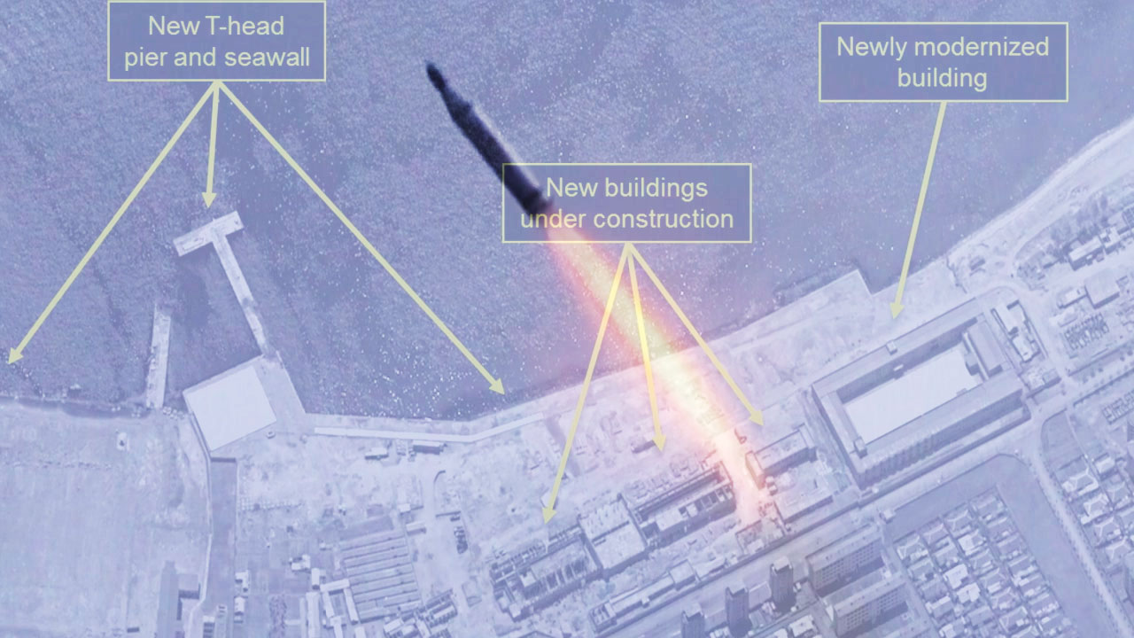 北 SLBM 발사 움직임...'북극성-3형' 쏘나?