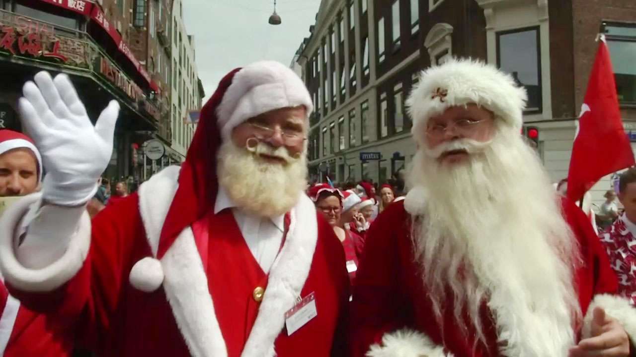덴마크에서 '세계 산타클로스 총회' 열려