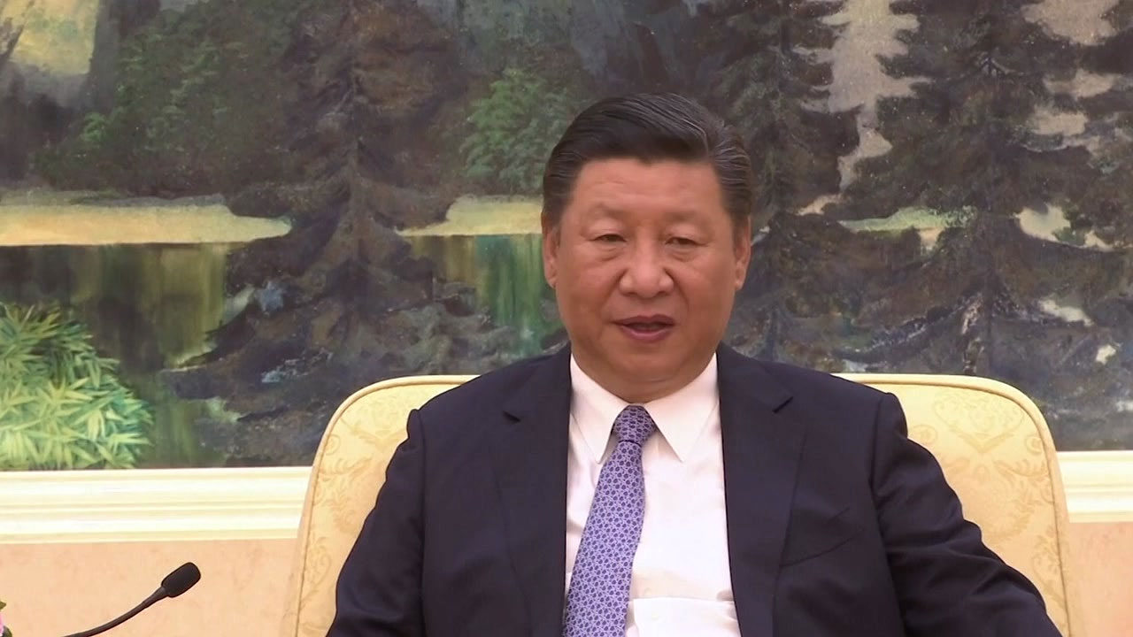 시진핑 "美 합참의장 방중, 美-中 군사관계 진전"