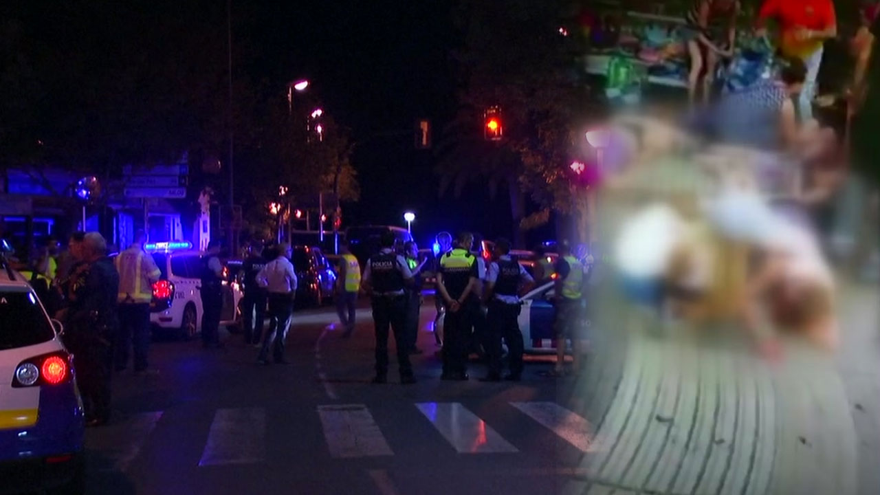 스페인 '연쇄 차량 테러' ...13명 사망·백여 명 부상