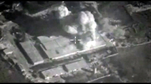 러시아군 "IS 차량 행렬 폭격...200명 사망"