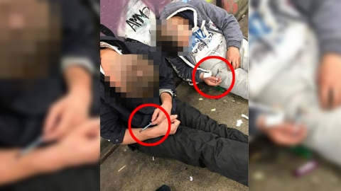 마약에 취해… 주사기 꽂은 채 지하철에서 발견된 두 청년