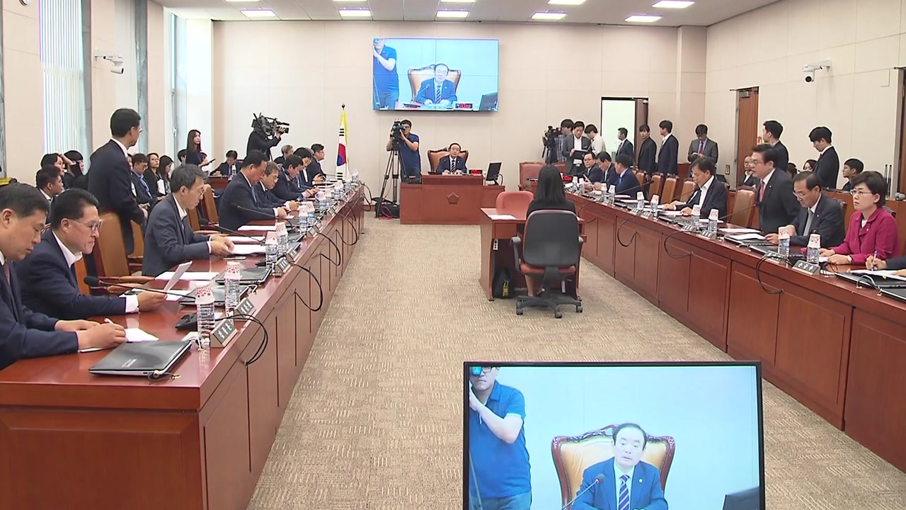 국회, 박성진 '부적격' 청문보고서 채택