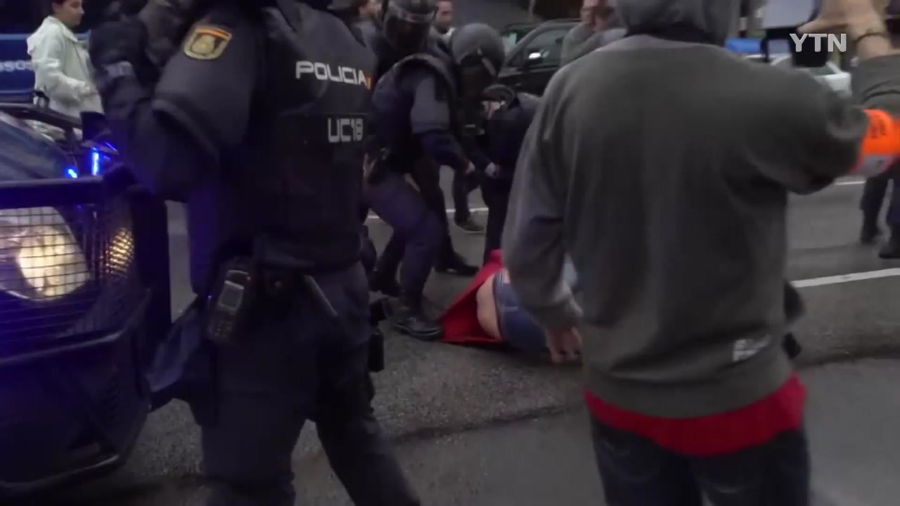 카탈루냐 독립 투표 강행...곳곳 경찰과 충돌