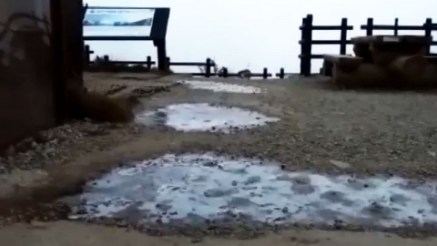 [날씨] 올가을 첫 영하권, 설악산 얼음...낮부터 풀려