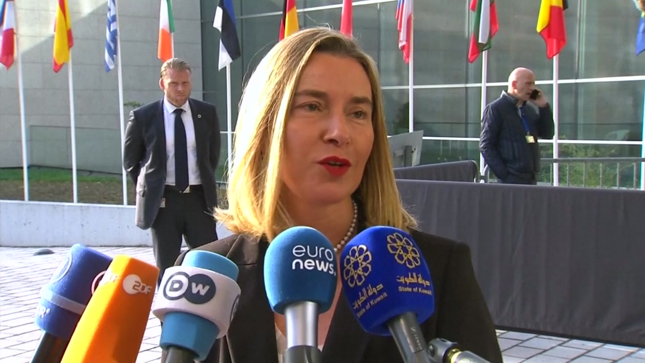 EU "이번 주 강경화 외교장관과 北핵 협의"