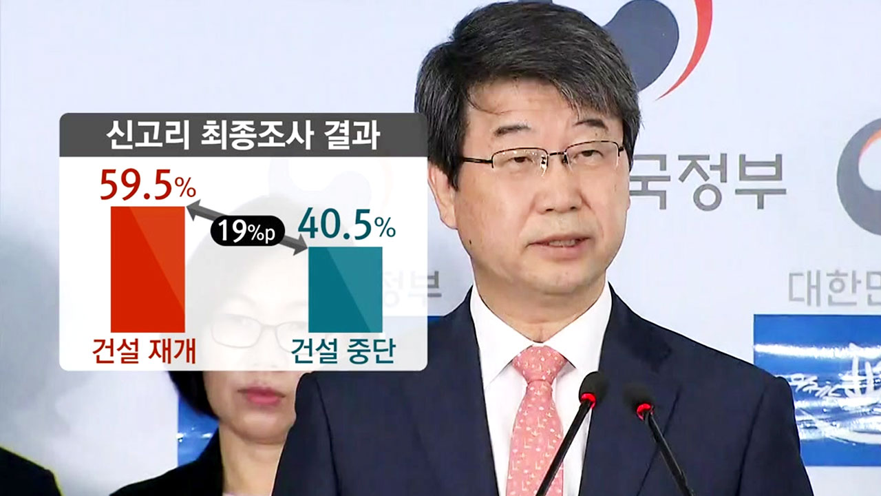 "신고리 5·6호기 건설 재개...원전은 축소"