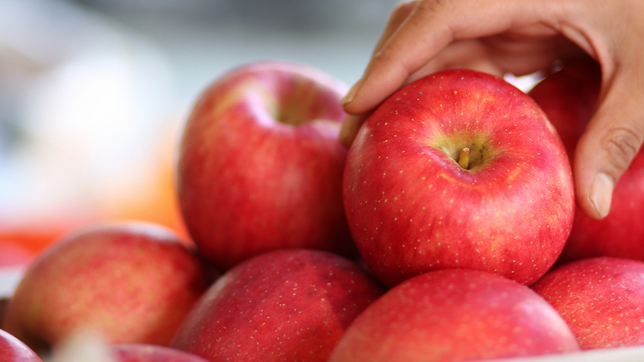 사과를 어떻게 씻어 먹어야 농약이 잘 제거될까?