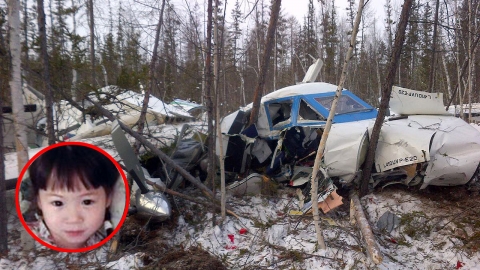 기적의 3세 소녀, 비행기 추락 사고에서 유일하게 살아남아…