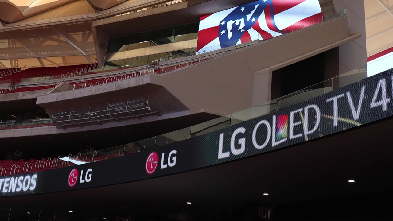 [기업] LG전자, AT 마드리드 홈구장에 대형 전광판