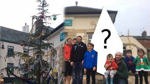 "끔찍하다" 영국 최악의 크리스마스트리가 새롭게 태어난 사연