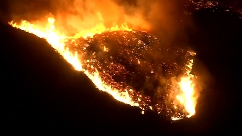 美 LA인근 대형 산불... 삽시간에 여의도 63배 태워