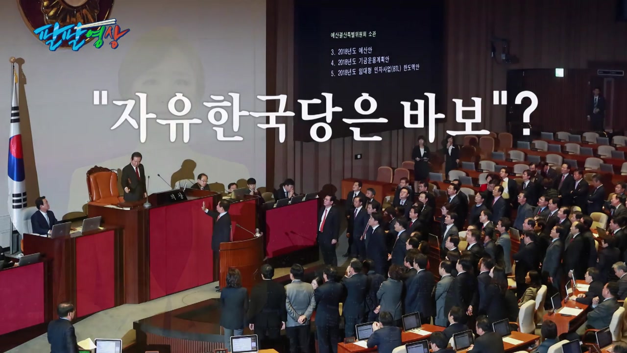 [팔팔영상] 예산안 특집 1탄: "자유한국당은 바보?"