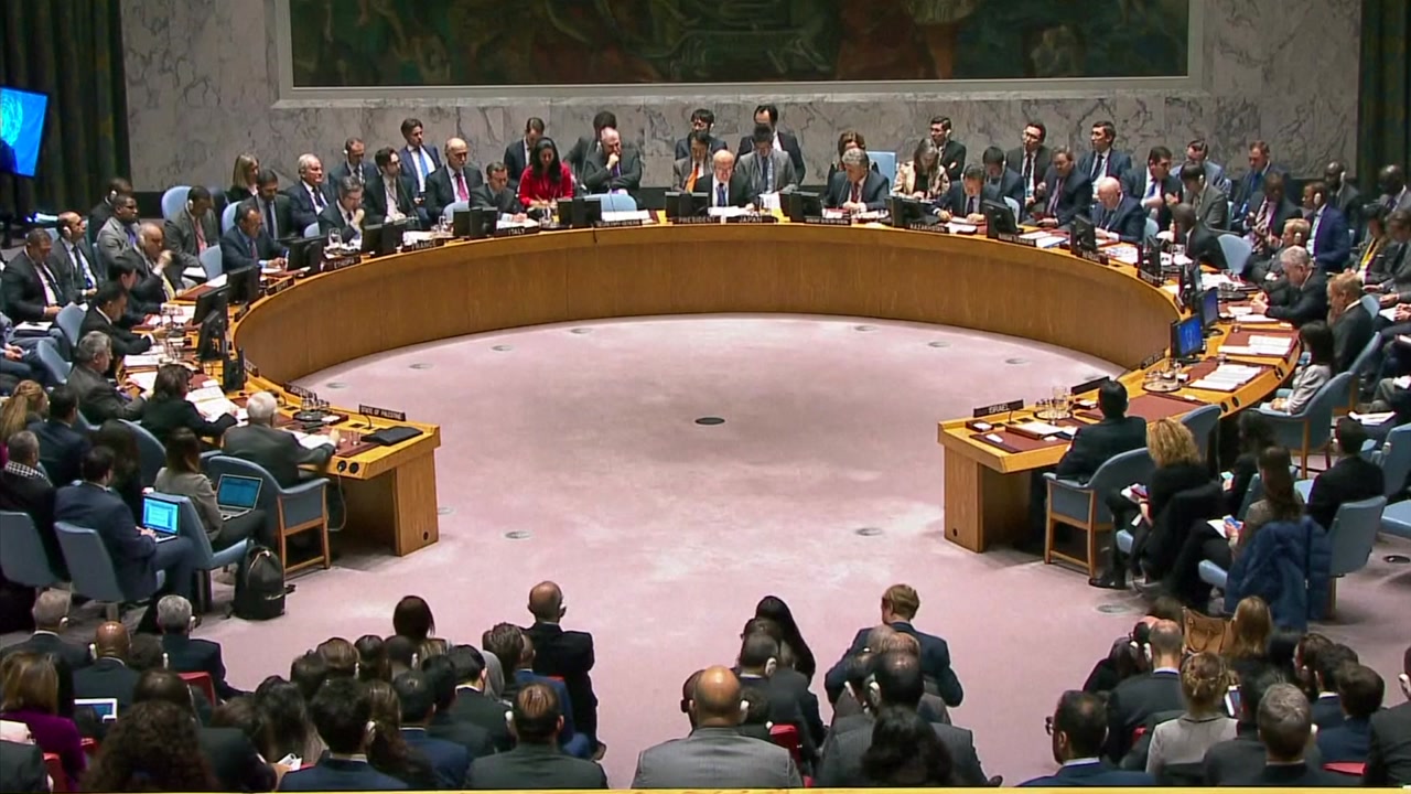 유엔 안보리, "중동 평화에 찬물" 트럼프 성토