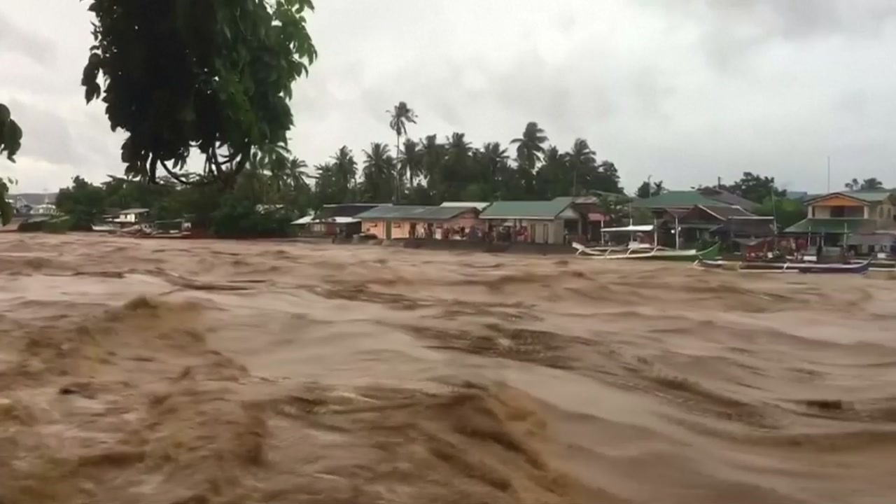 필리핀에 태풍 강타...80명 사망·실종