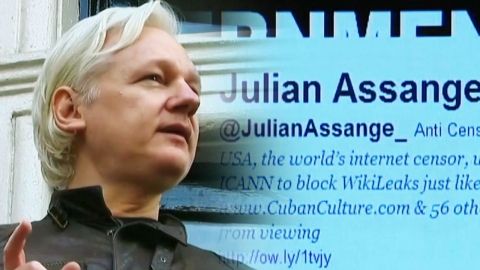 '위키리크스' 어산지 트위터 사라졌다 재등장
