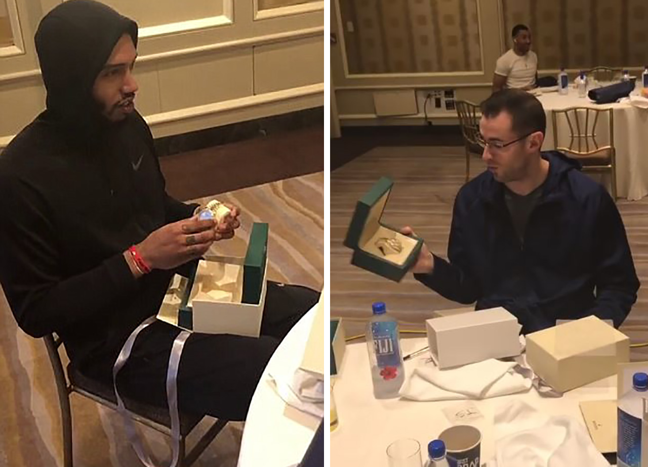 팀 동료들에게 6억 원어치 '롤렉스 시계' 선물한 NBA 스타