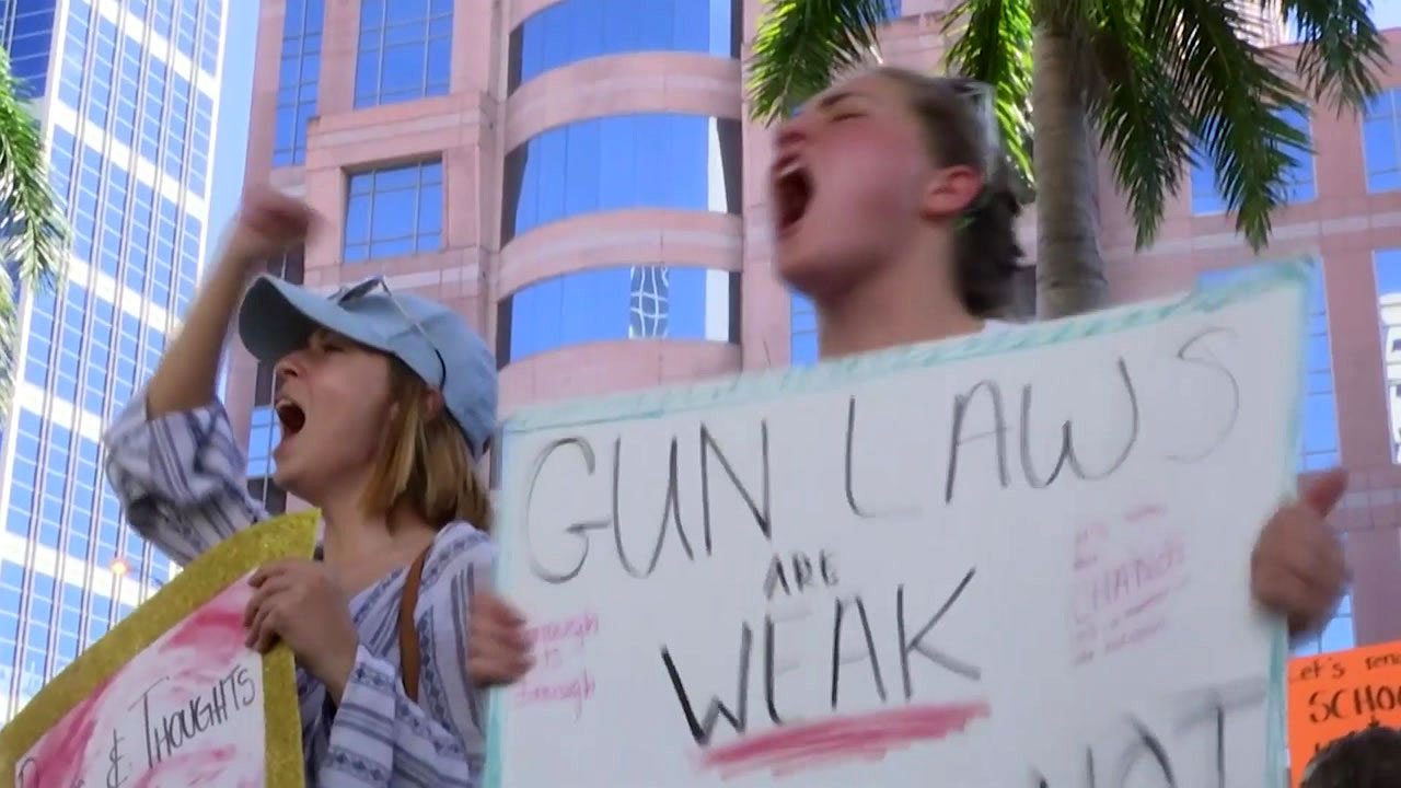 미국 10대들, 총기 규제 '풀뿌리 운동' 나섰다!