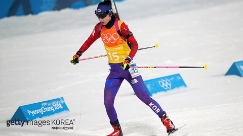 한국, 첫 출전 여자 바이애슬론 계주 18위