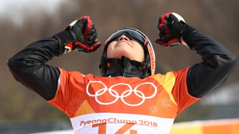 이상호 스노보드 평행대회전 은메달...한국 설상종목 새 역사 썼다