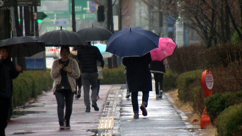 [날씨] 오늘 전국에 단비...강풍 피해 우려