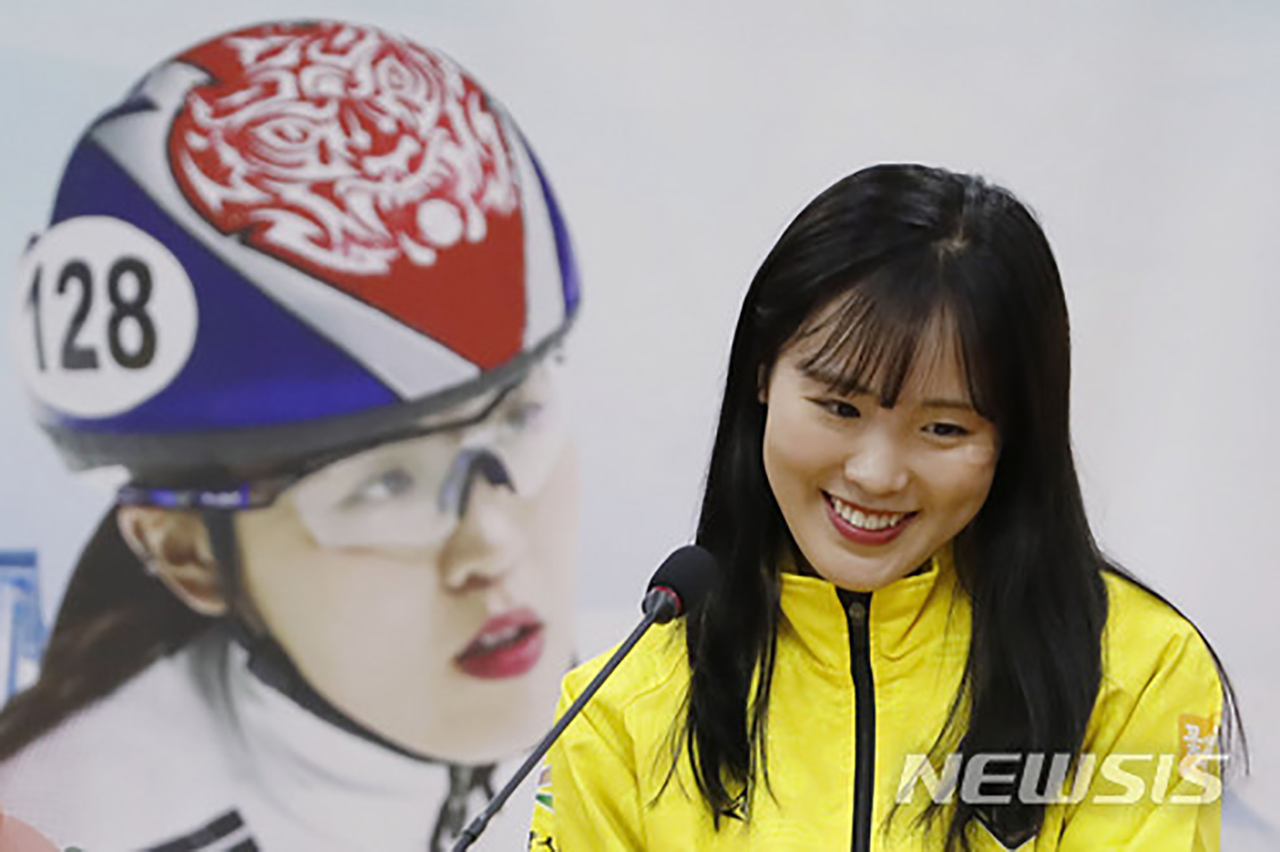 쇼트트랙 김아랑 "포상금으로 아버지 새 차 사드리고 싶다"