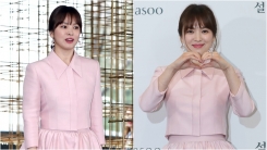 송혜교, 결혼 후 첫 공식석상에서 뽐낸 핑크빛 미모 송혜교, 결혼 후 첫 공식석상에서 뽐낸 핑크빛 미모