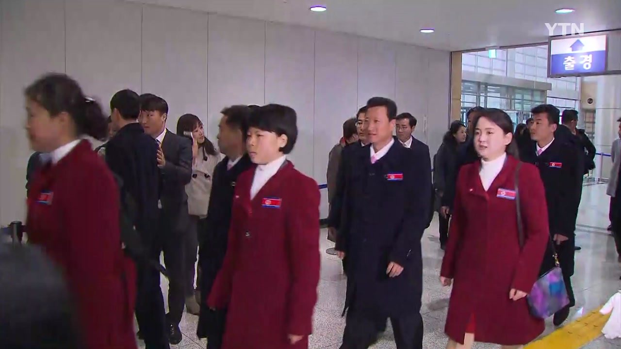 북한 패럴림픽 대표단 북으로 귀환