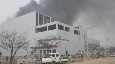  인천서 항공사 기내식 시설 공사현장 큰 불