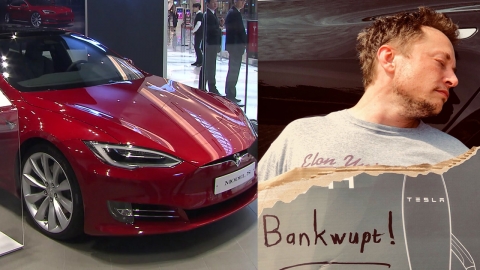 일론 머스크, "테슬라 파산"... 아찔한 만우절 트위터