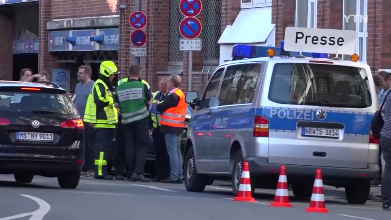 독일 뮌스터서 차량 돌진으로 4명 사망·6명 중상