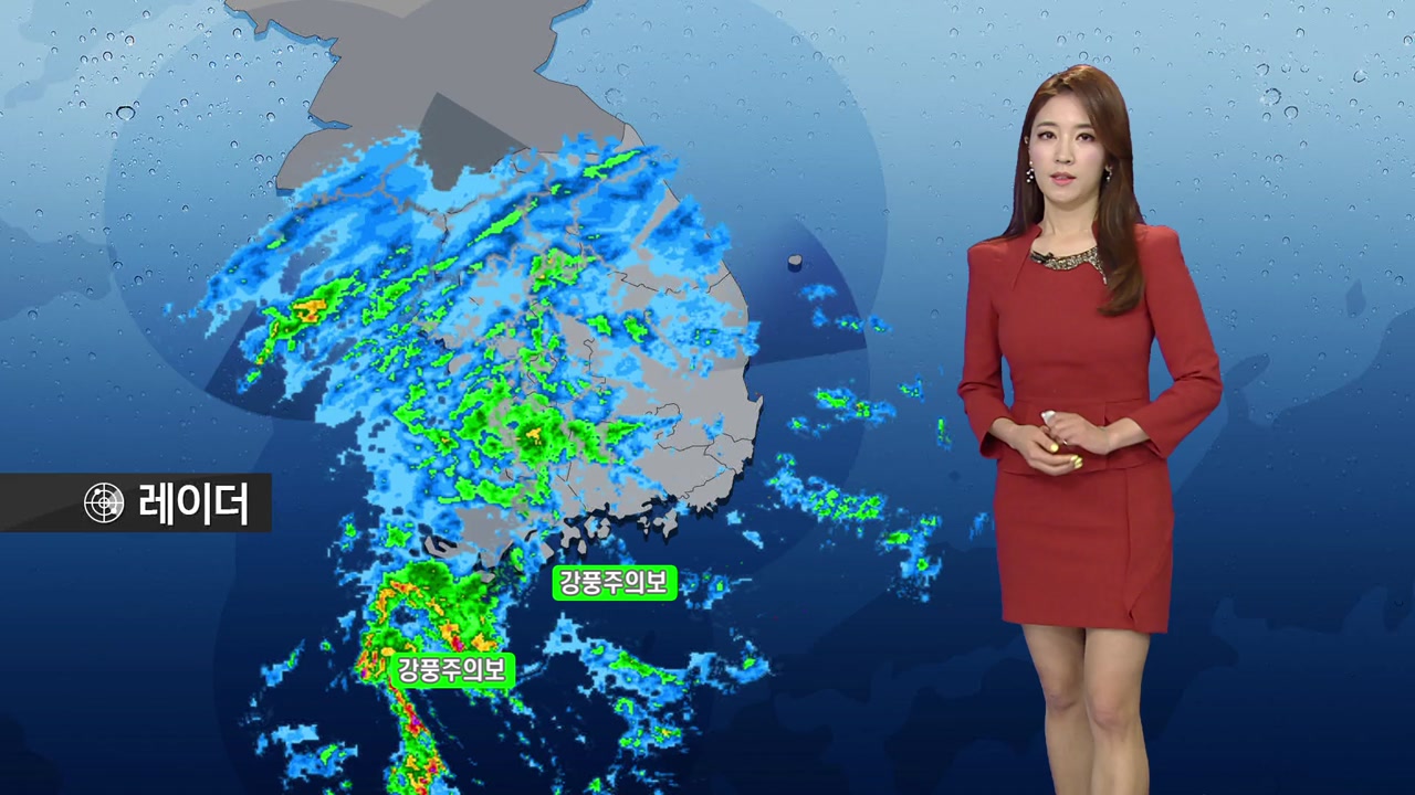 [날씨] 전국 비...제주 산간 호우특보